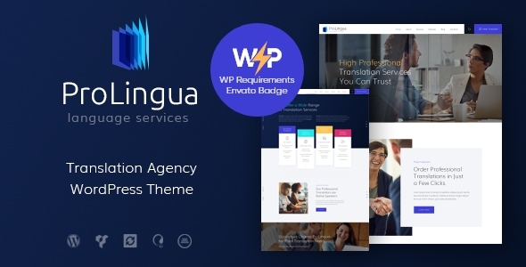 ProLingua v1.1.1 - Translation Services WordPress Theme