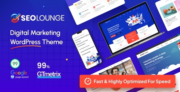 SEOLounge v3.0.2 - SEO Agency WordPress Theme