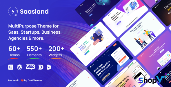 SaasLand v3.3.5 - MultiPurpose Theme for Saas & Startup