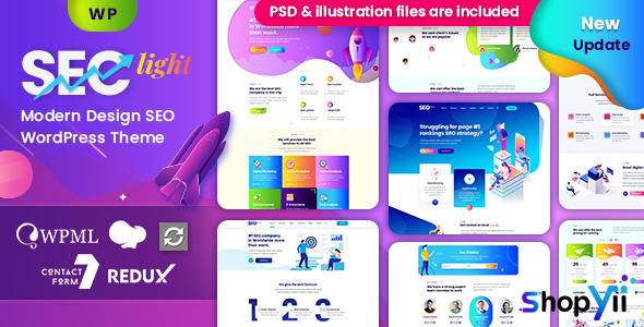 Seclight v1.1.3 - Seo & Digital Marketing WordPress Theme