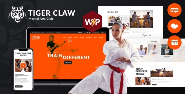 Tiger Claw v1.1.2 - Martial Arts School and Fitness Center