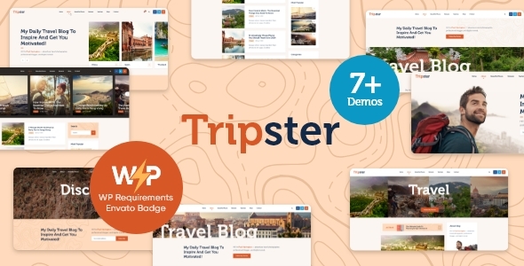 Tripster v1.0.1 - Travel & Lifestyle WordPress Blog