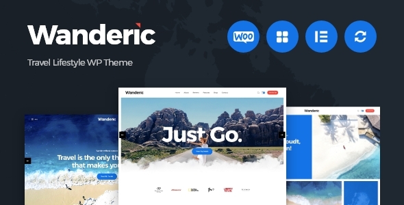 Wanderic v1.0.5 - Travel Blog & Lifestyle WordPress Theme