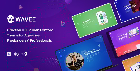 Wavee v1.3.3 - Creative Portfolio WordPress Theme
