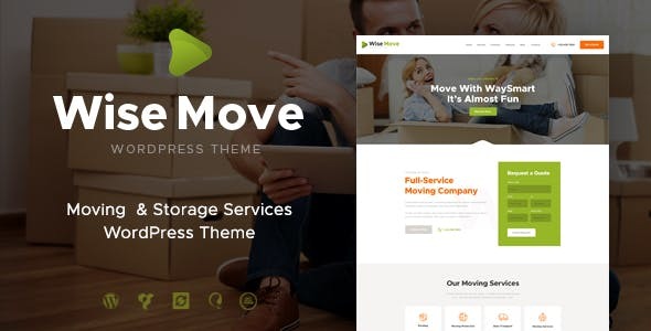 Wise Move v1.1.10 - Relocation and Storage Services WordPress Theme