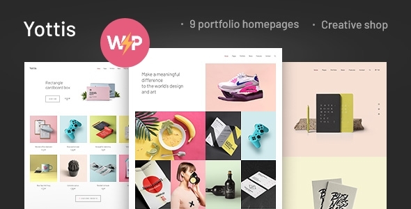 Yottis v1.0.5 - Personal Creative Portfolio WordPress Theme + Store
