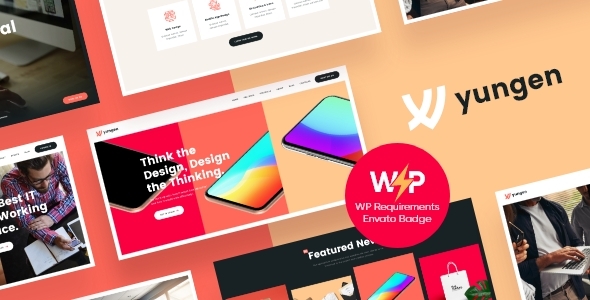 Yungen v1.0.4 - Modern Digital Agency Business WordPress Theme