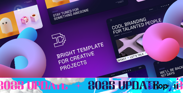 Ackley - Coming Soon and Landing Page Template