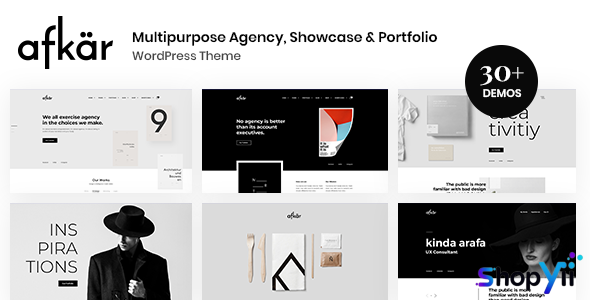 Afkar v1.0.4 - Creative Portfolio WordPress Theme