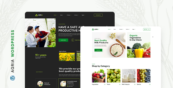 Agria v1.0.0 - Agriculture WordPress Theme
