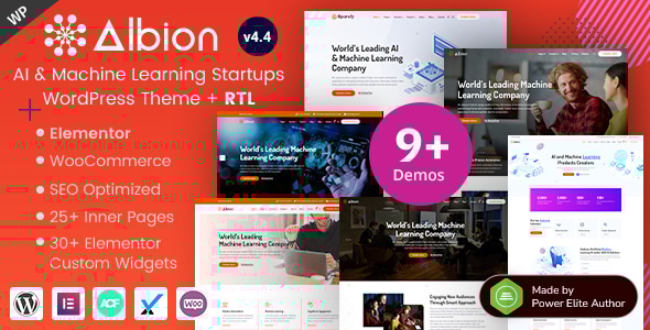 Albion v2.2.0 - Machine Learning & AI WordPress Theme