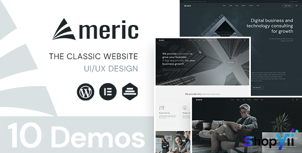 Americ v1.0.0 - Corporate Business WordPress Theme