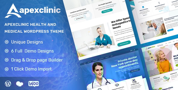 ApexClinic v1.2.3 - Health & Medical Theme