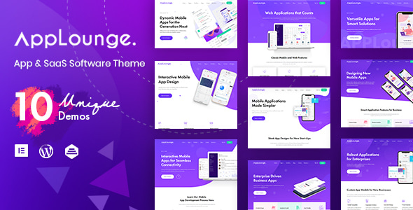 AppLounge v1.1.5 - Multipurpose SaaS WordPress Theme