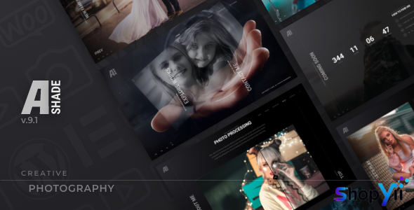 Ashade v6.0 - Photography WordPress Theme