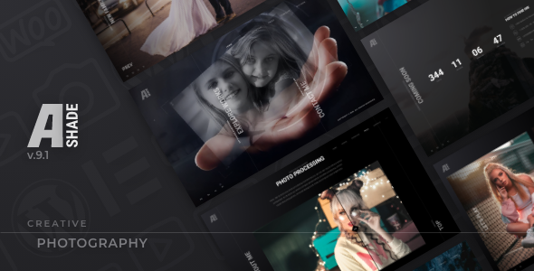 Ashade v2.0 - Photography WordPress Theme