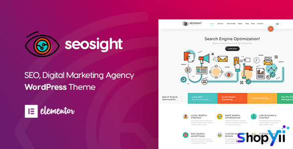 Seosight v5.7 - SEO Digital Marketing Agency Theme