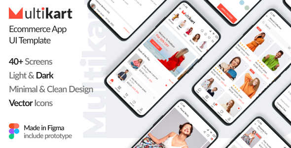 Multikart v1.0 - Ecommerce Mobile App UI Kit