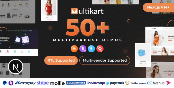 Multikart v3.2.1 - React eCommerce Template