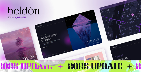 Beldon - Coming Soon and Landing Page Template