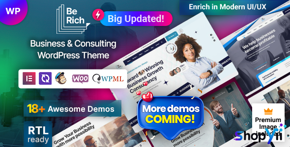 Berich v1.0.4 - Consulting Corporate WordPress Theme