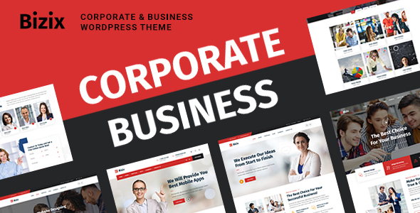 Bizix v2.0.0 - Corporate and Business WordPress Theme