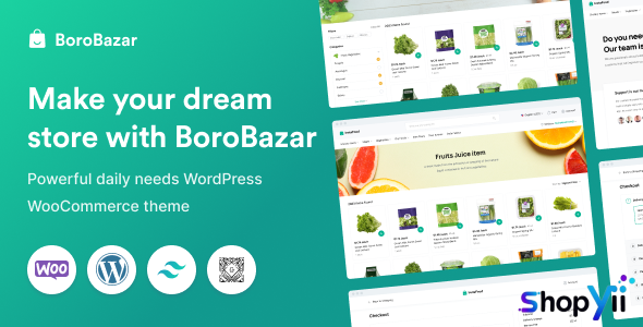 BoroBazar v2.0.3 - Grocery Store WooCommerce WordPress theme