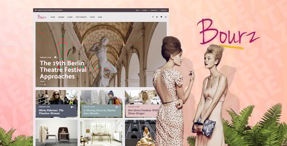Bourz v6.0.1 - Life, Entertainment & Fashion Blog Theme