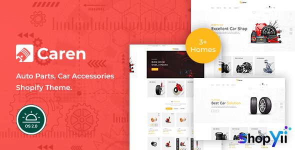 Caren v1.0.0 - Auto Parts, Car Accessories Shopify Theme