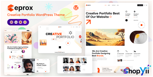 Ceprox v1.0.0 - Creative Portfolio WordPress Theme