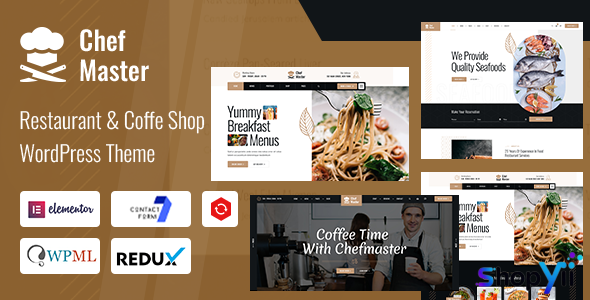 Chefmaster v1.0 - Restaurant WordPress Theme