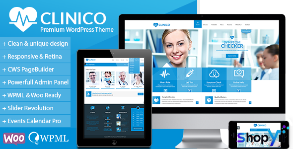 Clinico v1.8.0 - Premium Medical and Health Theme