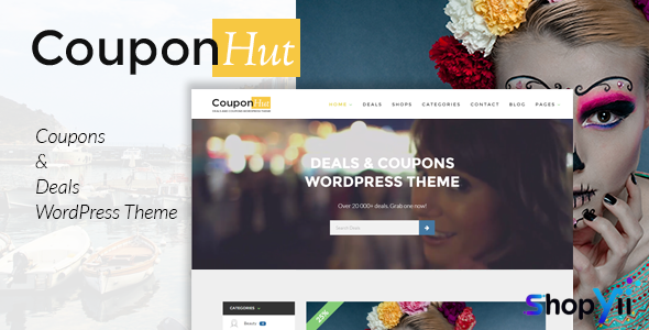 CouponHut v3.0.4 - Coupons and Deals WordPress Theme