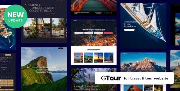 Grand Tour v4.5 - Tour Travel WordPress Theme