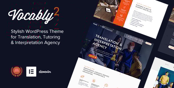 Vocably v1.1 - Translation & Interpretation Agency Theme