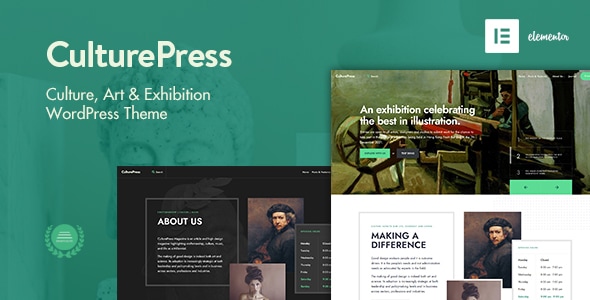CulturePress v1.4 - Art & Culture WP theme
