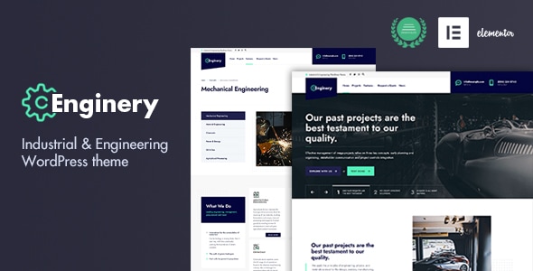 Enginery v1.4 - Industrial & Engineering WP theme