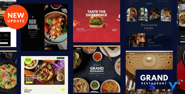 Grand Restaurant v6.2 - Restaurant Cafe Theme