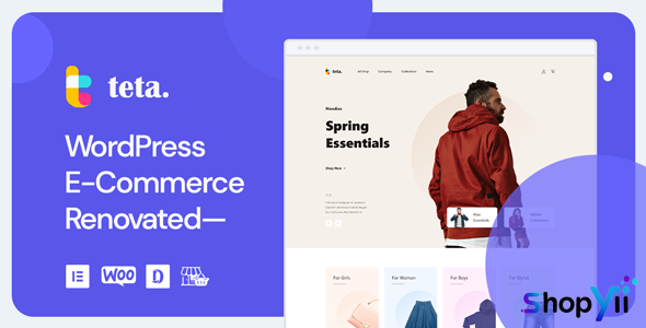 Teta v2.0.1 - WooCommerce WordPress theme