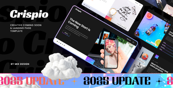 Crispio v1.0 - Coming Soon and Landing Page Template