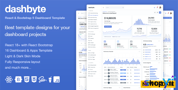 Dashbyte - Bootstrap 5 Dashboard & Admin Template