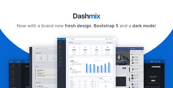 Dashmix v3.1 - Bootstrap 4 Admin Dashboard Template & Laravel 8 Starter Kit