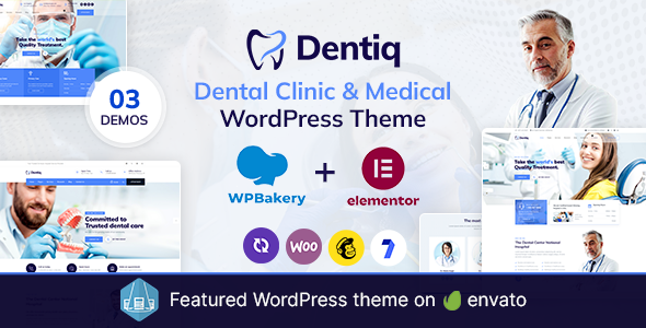 Dentiq v2.1 - Dental & Medical WordPress Theme