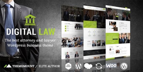 Digital Law v11.0 - Attorney & Legal Advisor WordPress Theme