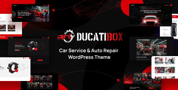 Ducatibox v1.0.3 - Car Service & Auto Repair WordPress Theme