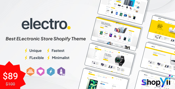 Electro v7.2 - Electronics Store Shopify Theme