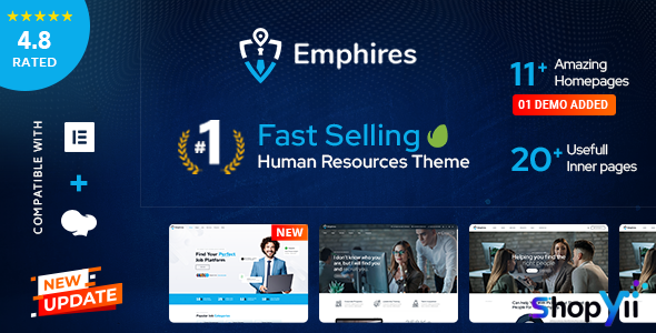 Emphires v2.2 - Human Resources & Recruiting Theme