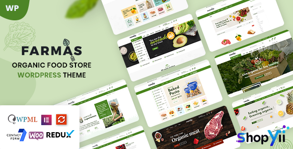 Farmas v1.0.2 - Organic Food Store WordPress Theme