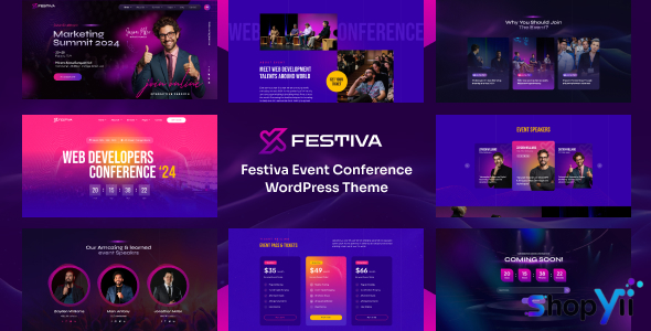 Festiva v1.0 - Event & Conference WordPress Theme