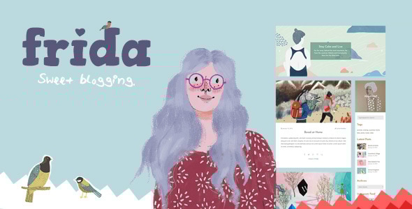 Frida v6.0.1 - A Sweet & Classic Blog Theme